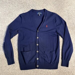 Polo by Ralph Lauren Kids Navy Cardigan